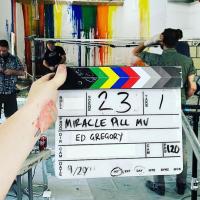Behind the Scenes recording the Miracle Pill music video