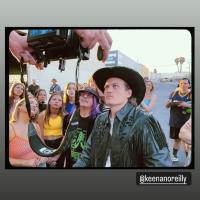 Behind the scenes recording the Yeah, I Like You promotional music video